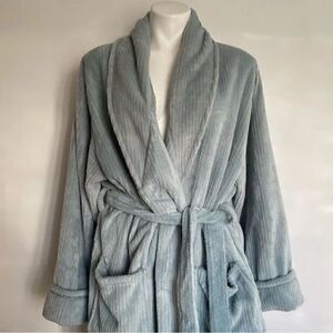 Simple Pleasures Ribbed Soft Cozy Warm Robe 1X